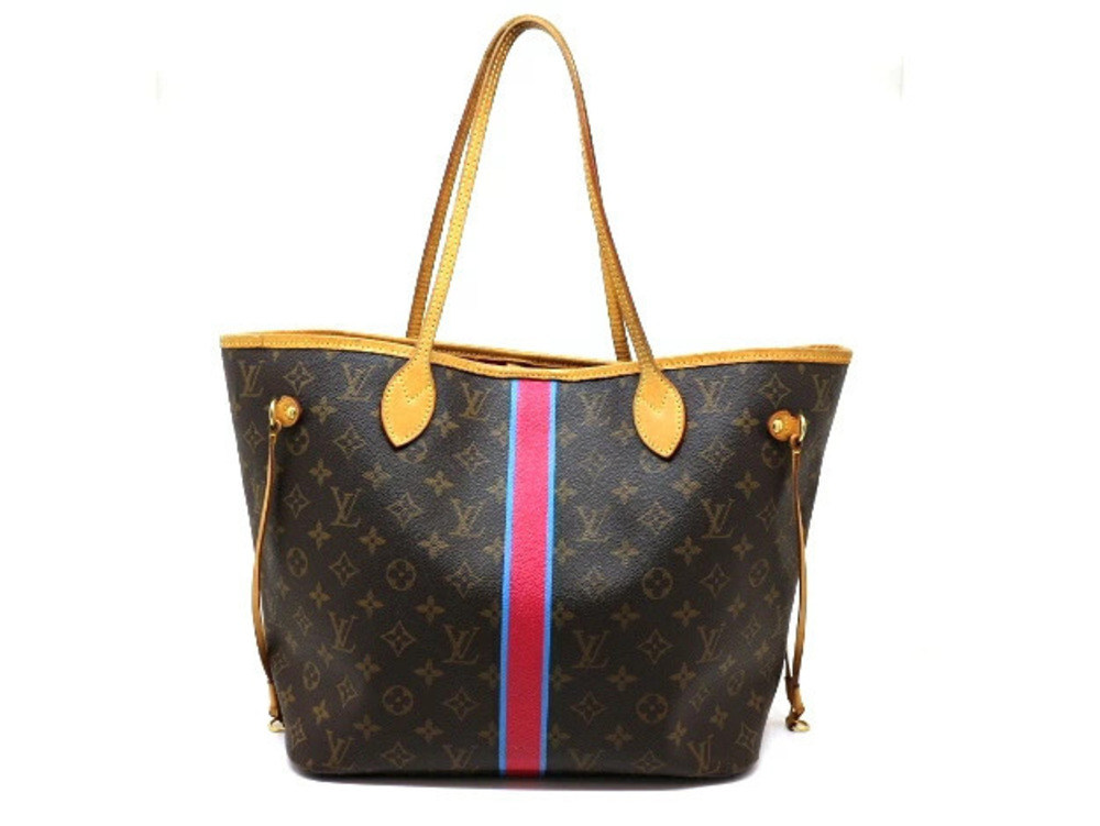 Louis Vuitton Heritage LV Monogram My Neverfull Bag Tote Brown